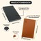 MakerFlo Laserette™ Journal Notebook – Pack of 12 Engravable and Refillable Vegan Leather Journal with Lined Pages and Gift Box, Wholesale & Bulk